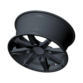 Rim Cast, 15x7, Matte Flash Black, Part 1523150-744