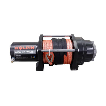 Kolpin Winch Kit - 6000 lb - Synthetic Rope - 0