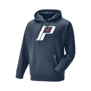 Men's Retro Logo Hoodie- Navy