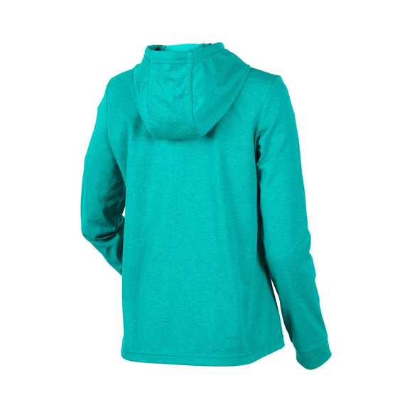 Women's UPF Polaris Hoodie Long Sleeve Shirt - Teal
