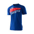 Troy Lee Designs Short Sleeve, Blue-1