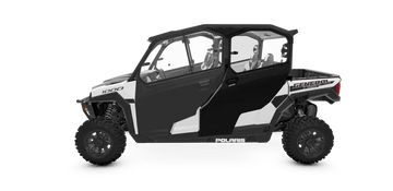 Hinged Window Premium Full Doors for GENERAL, Rear, Poly, Set of 2