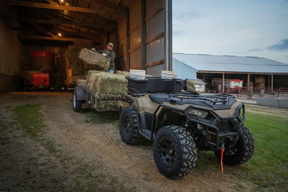 Lock & Ride Rear Open Cargo Storage Box for Sportsman ATV