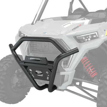 Front Winch Bumper, Matte Black
