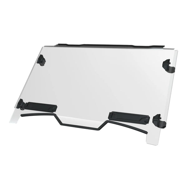 Lock & Ride Full Vented Windshield - Hard Coat Poly