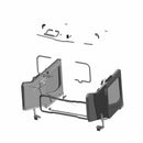 Manual Crank Window Doors for RANGER CREW SP 570, Rear, Poly, Set of 2-4