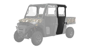 Zip Window Doors for RANGER CREW SP 570 & PRO XD CREW, Rear, Set of 2