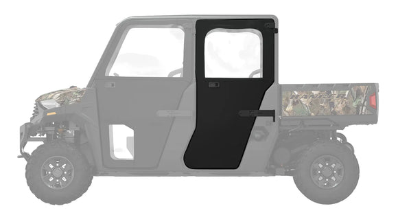 Zip Window Doors for RANGER CREW SP 570 & PRO XD CREW, Rear, Set of 2