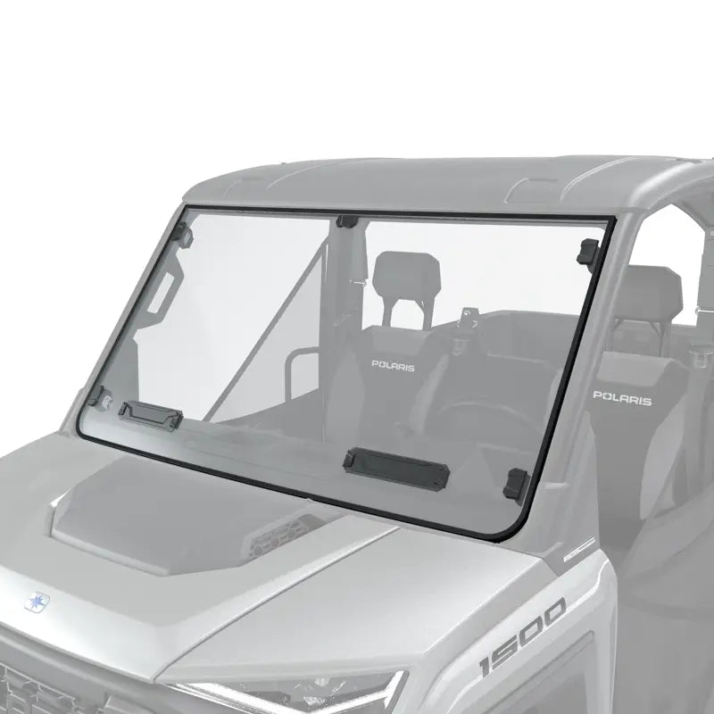 Lock & Ride Hard Coat Poly Full Windshield - Vented