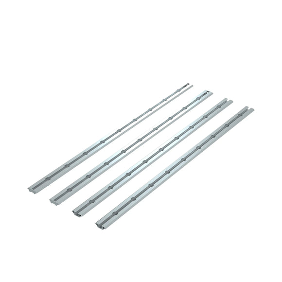 Lock & Ride MAX Rear Rails for MCS Cargo System or Rear Headache Rack, Qty 2