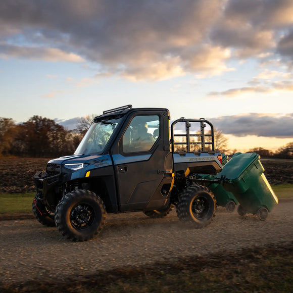 Rubbish Bin Hitch and Hauler for RANGER and Polaris XPEDITION