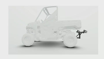 Rubbish Bin Hitch and Hauler for RANGER and Polaris XPEDITION - 0