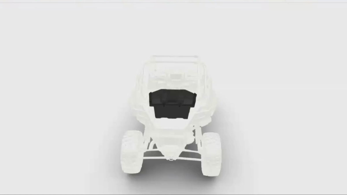 Lock & Ride Forward Cargo Box for RZR Pro S, Pro XP, Turbo R | Polaris ...
