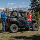 Zip Window Upper Doors for GENERAL, Front, Canvas, Set of 2-2