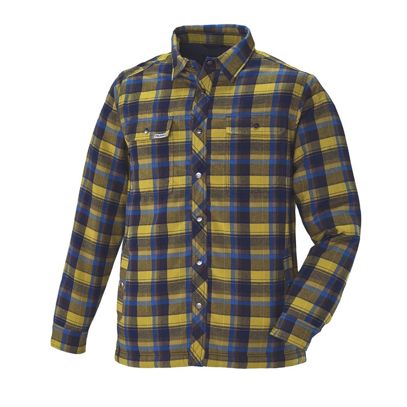 Men's Flannel Jacket -Bronze