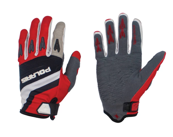 Off-Road Riding Glove - Red/Black