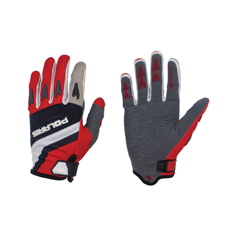 Off-Road Riding Glove, RED / BLACK