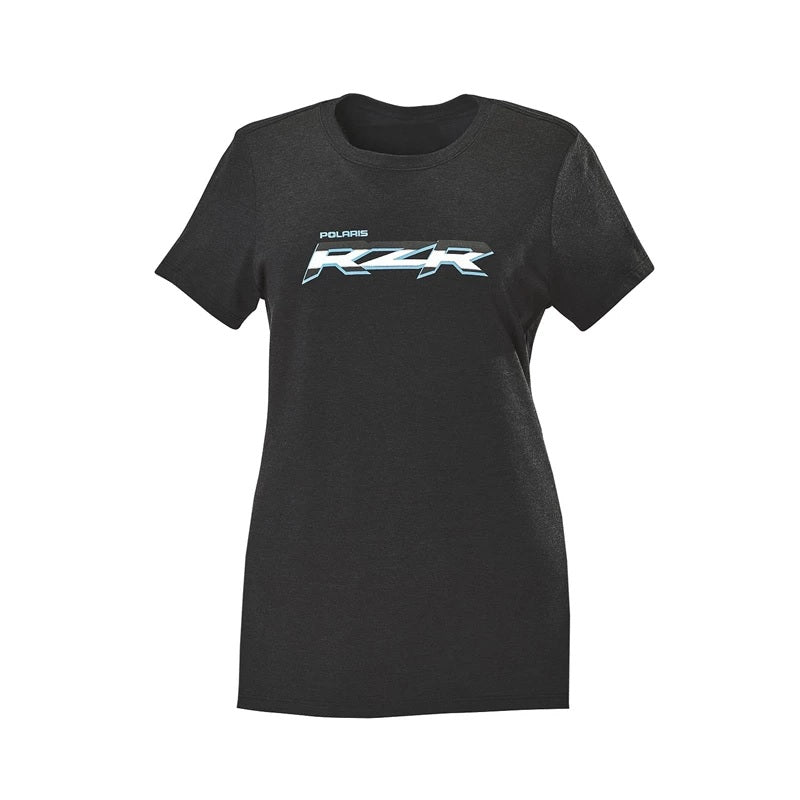 Women’s Graphic T-Shirt with RZR® Logo -Black