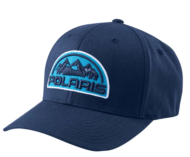 Unisex (L/XL) Flexfit Hat with Mountain Scape Polaris® Logo Patch