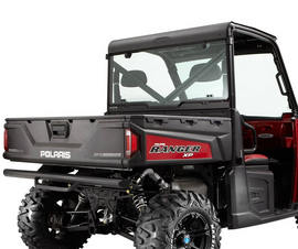 Pro Shield™ Glass Rear Panel with Lock & Ride® Technology