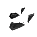 Lower Half Door Inserts in Black, Two Count-3