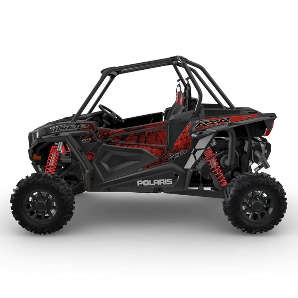 Lower Half Door Inserts in Black, Two Count