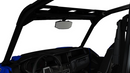 Weatherproof Convex Rear View Mirror, Black-2
