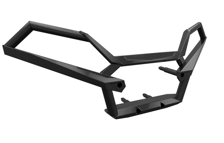 Ultimate Series Steel Front Bumper, Black