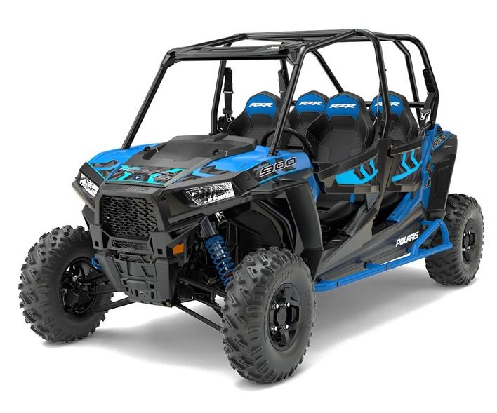 4-Seat Kick-out Rock Sliders- Velocity Blue