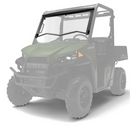 Polycarbonate Flip-Down Full Windshield, Clear-3