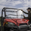 Polycarbonate Flip-Down Full Windshield, Clear-6