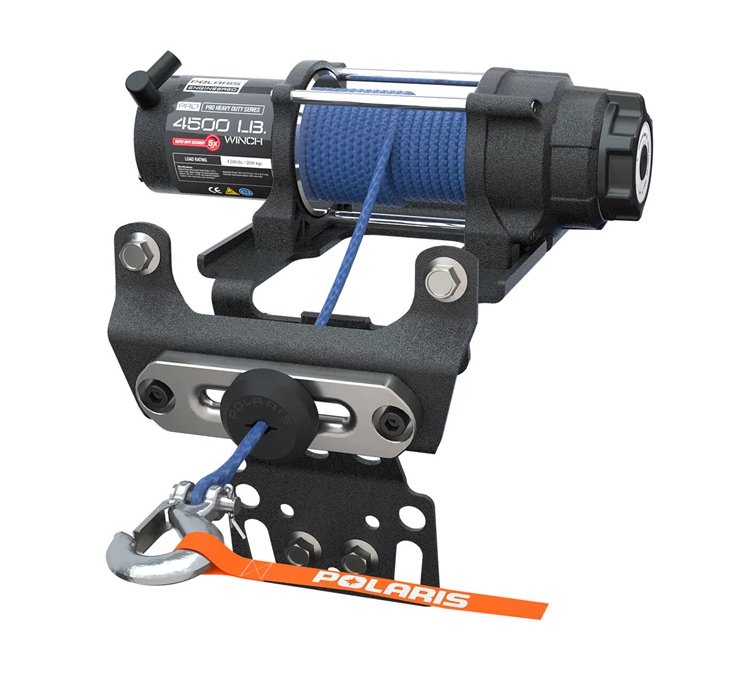 Polaris® PRO HD 4,500 Lb. Winch with Rapid Rope Recovery | Polaris ...