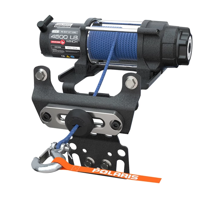 Polaris® PRO HD 4,500 Lb. Winch with Rapid Rope Recovery