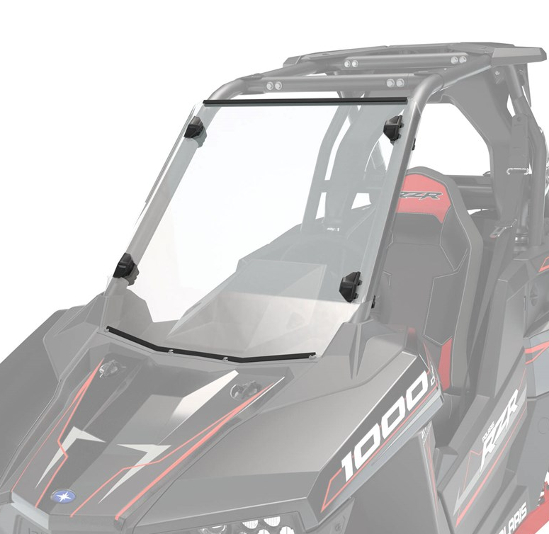 Lock & Ride® Full Windshield - Hard Coat Poly