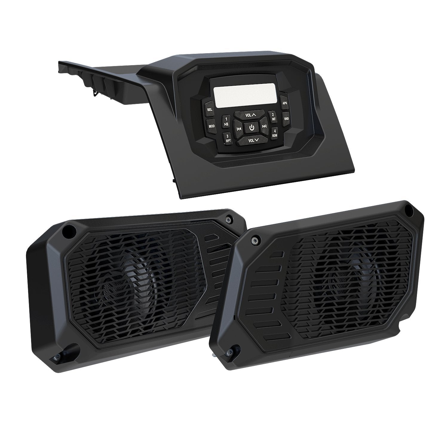 Bluetooth®, Apple® Control, AM/FM Dash Stereo & 2 X 5.25" Speakers by MB Quart®