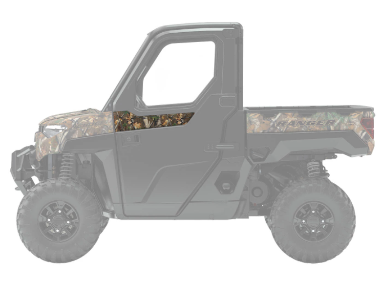 Front Exterior Door Accent Panel - Camo