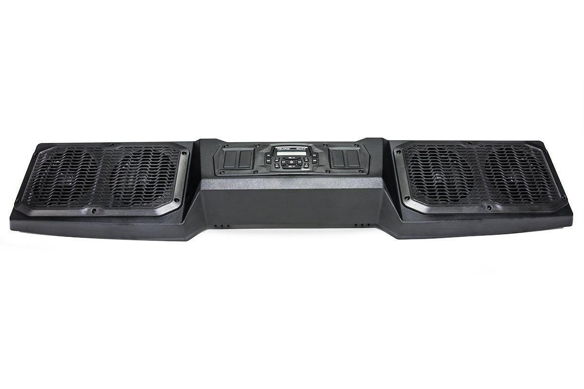 Bluetooth®, Apple® Control, AM/FM Visor Stereo & 4 X 6.5" Speakers by MB Quart®