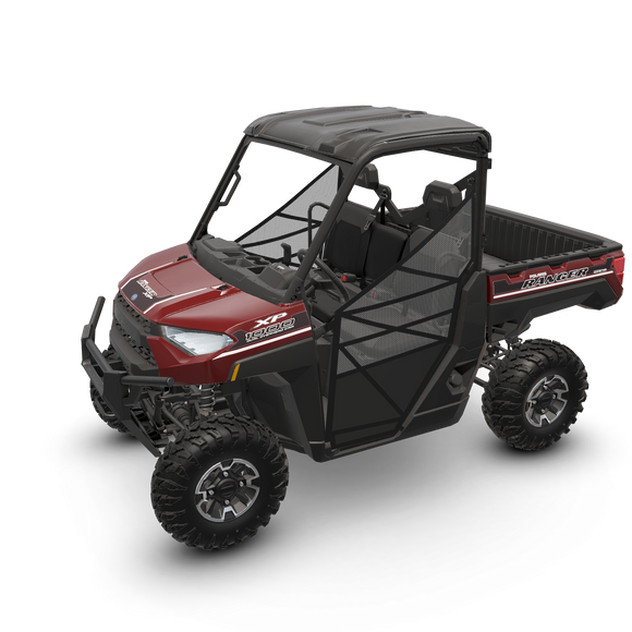 Poly 3-Seat Sport Roof with Lock & Ride® Technology, Black