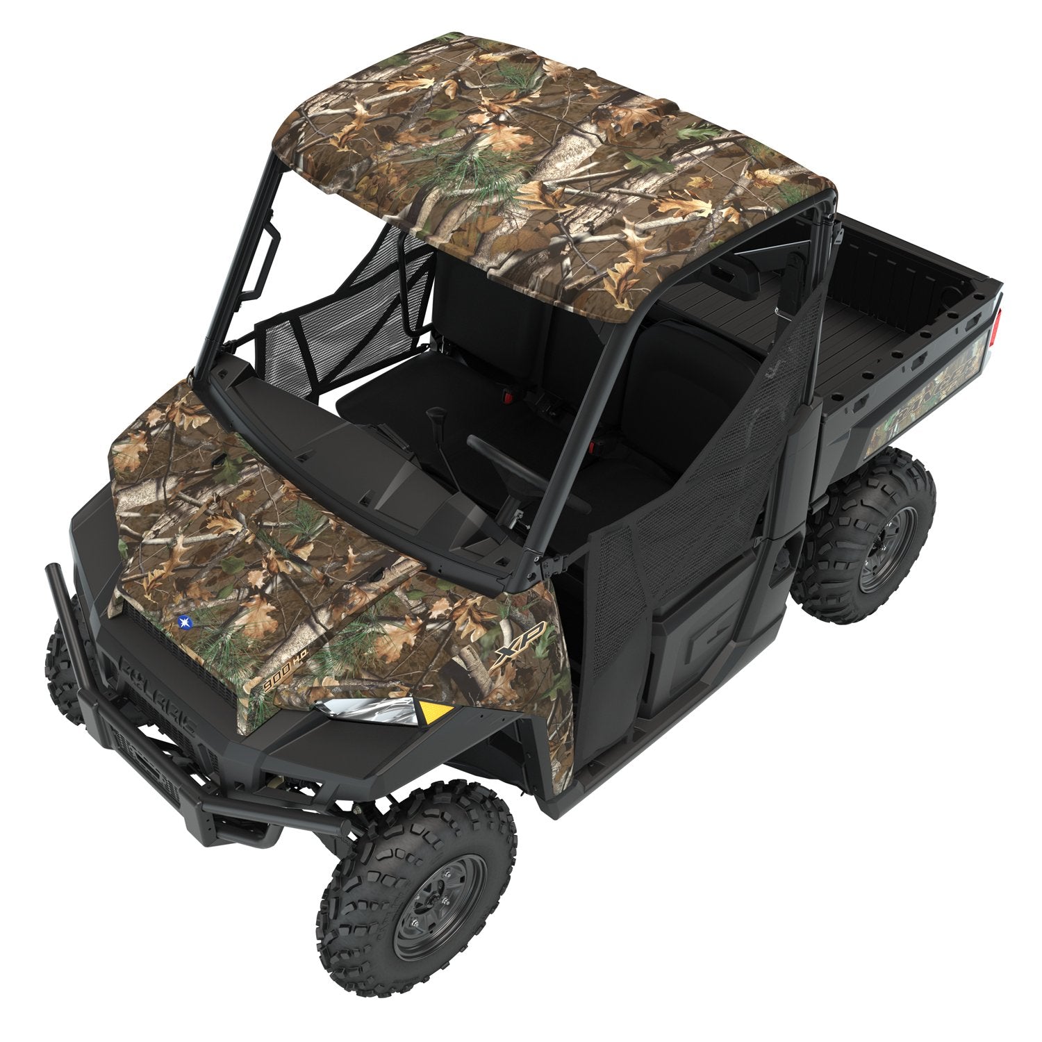 Poly 3-Seat Premium Roof with Lock & Ride® Technology with Liner