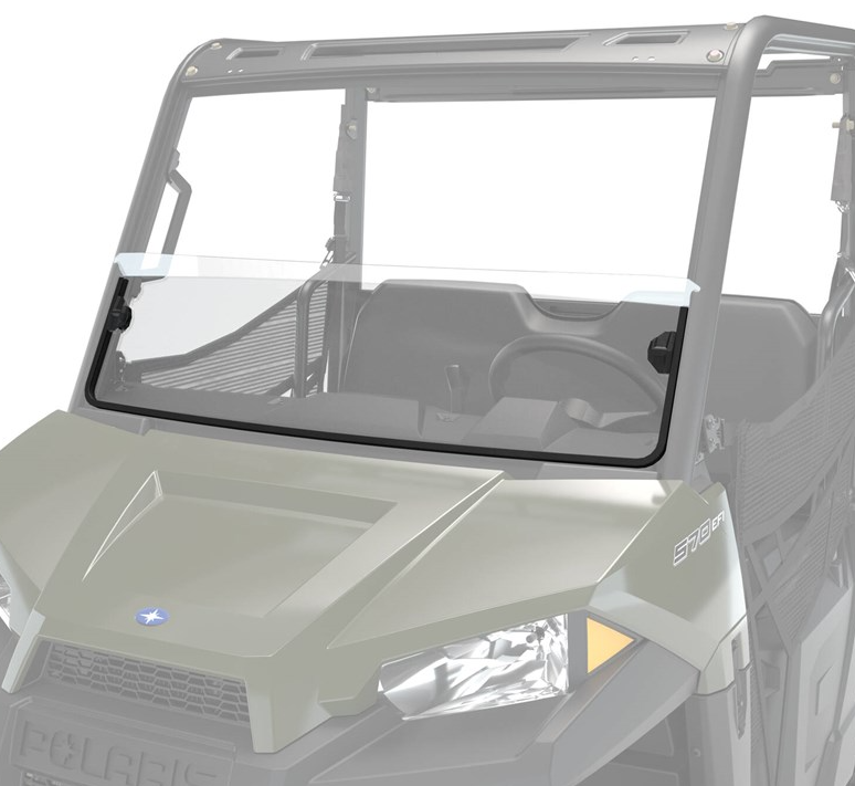 Lock & Ride® Half Windshield - Poly