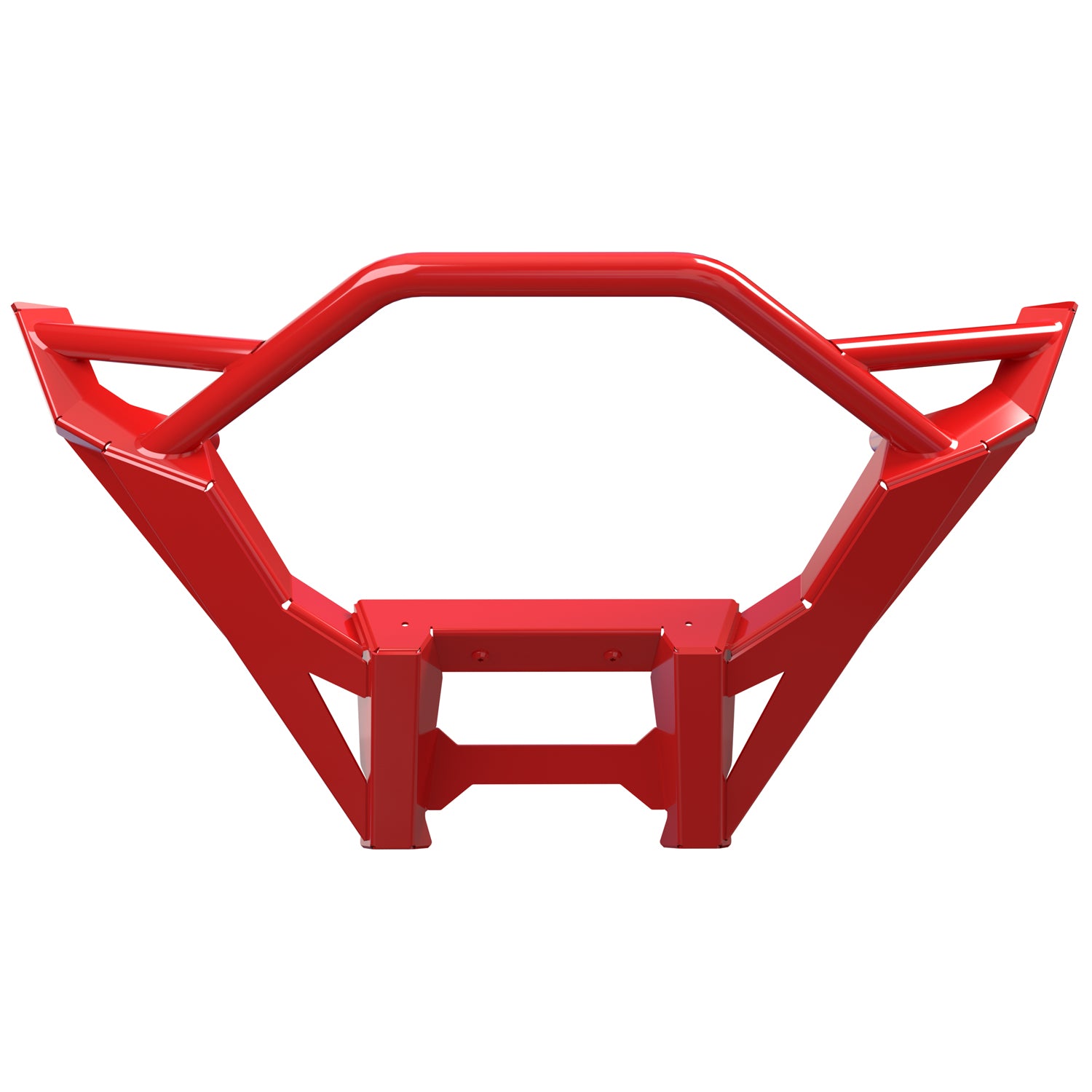 Front High Coverage Bumper, Indy Red