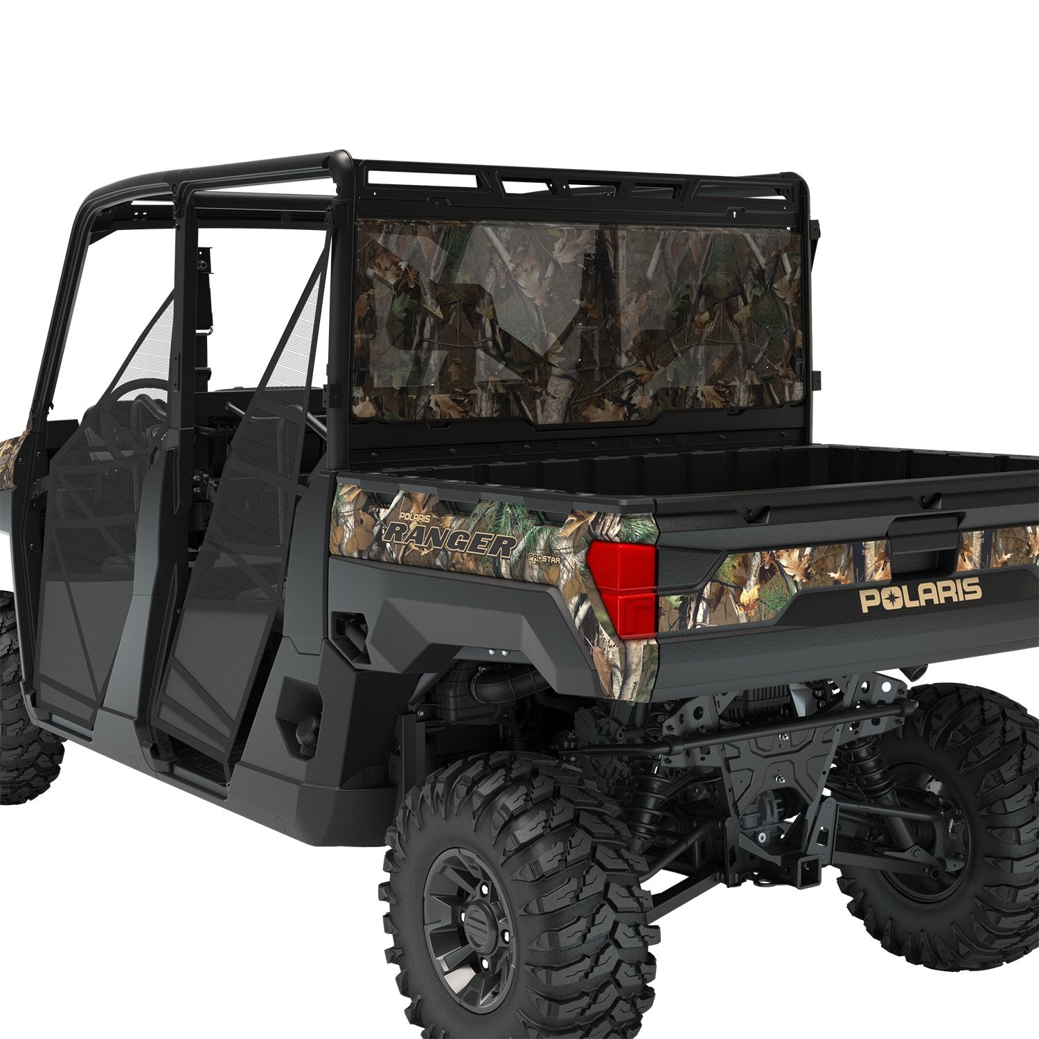 Lock & Ride® Rear Panel, Poly, Polaris Pursuit® Camo