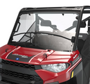 Polycarbonate Flip-Down Full Windshield, Clear-1