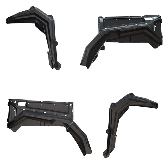 XL Wide Fender Flares - Black