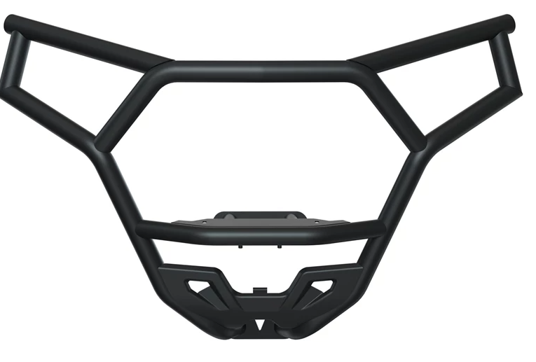 Front High Coverage Bumper - Black