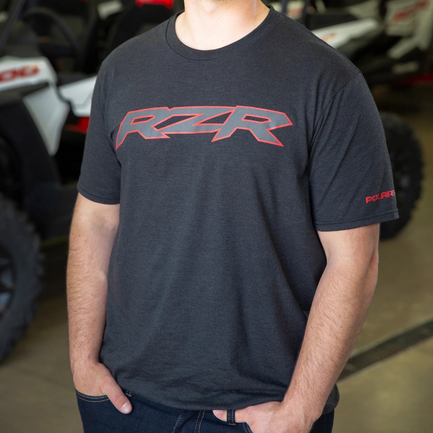 Men's RZR Tee -Black/Red - 0