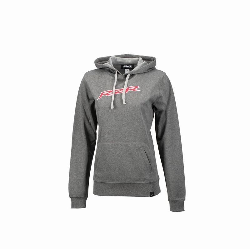 Women’s Vapor Hoodie Sweatshirt with RZR® Logo -Charcoal Heather