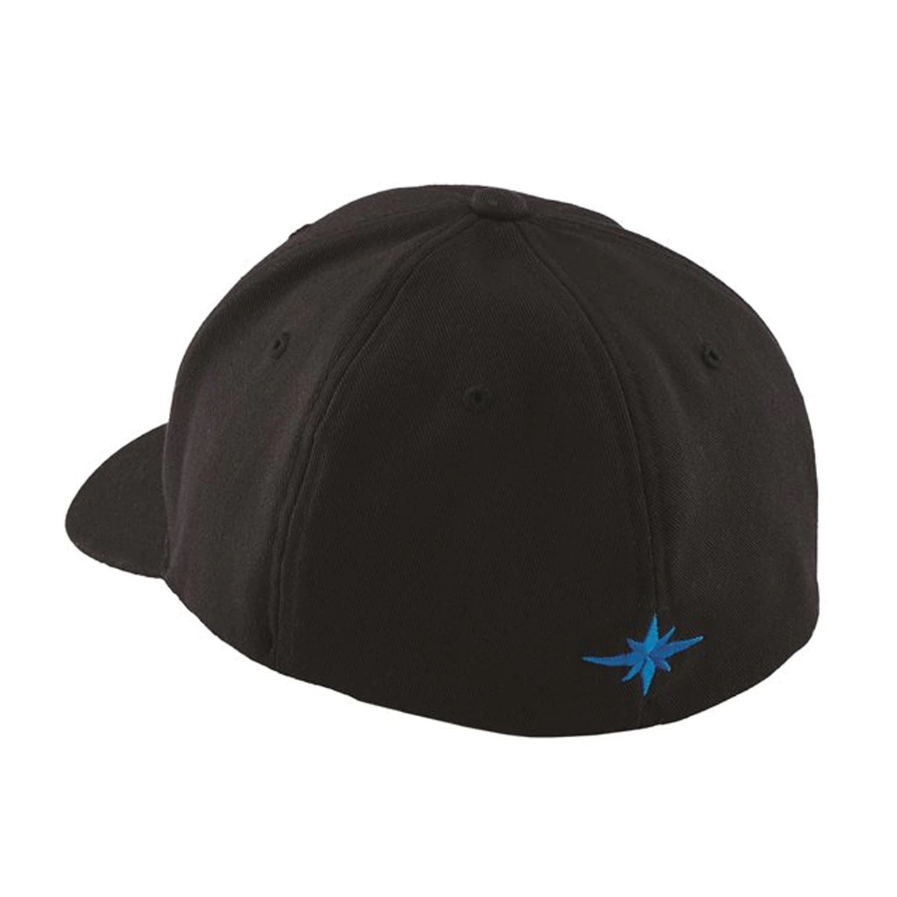 Polaris New OEM,Adjustable Flexfit Hat with RZR Logo - Black/Blue - 0