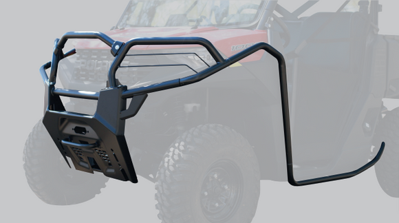 Australia Platinum Ranger Rails Ranger Full Size Steel Bull Bar and Side Rail Kit | Polaris Australia